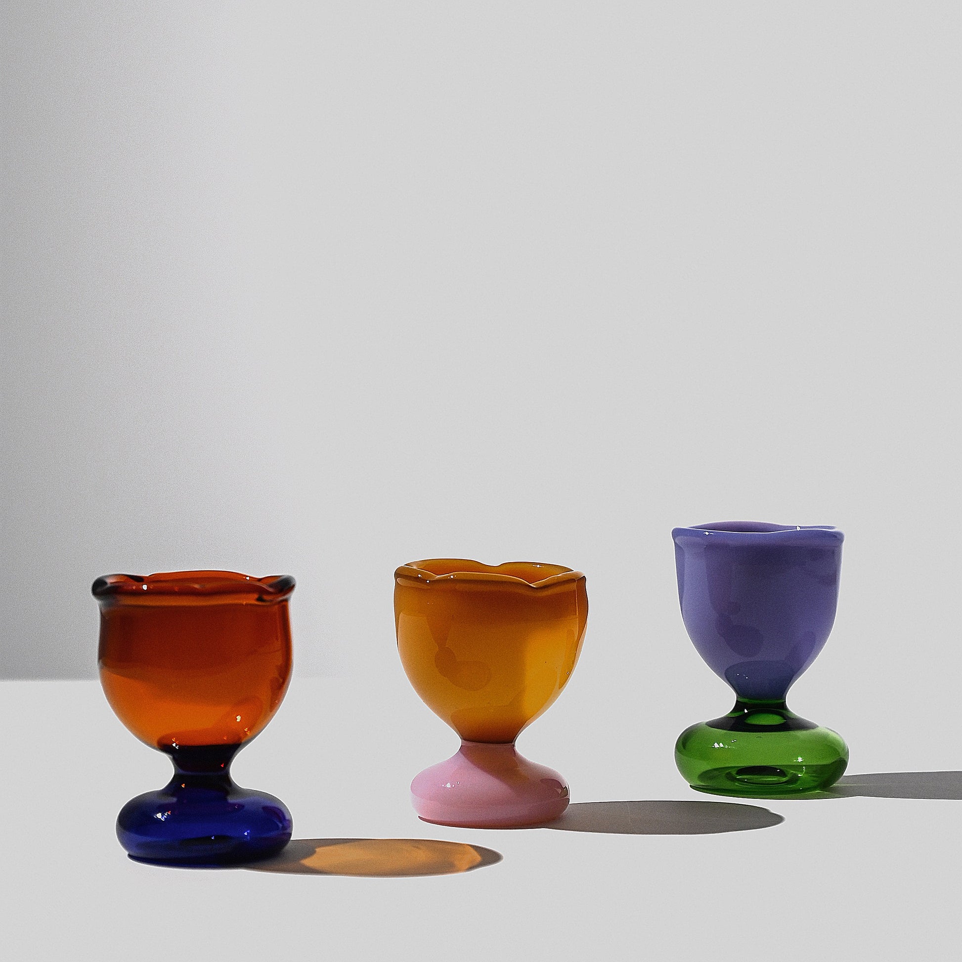 Yolkie Egg Cup trio - Ornamental by Lameice
