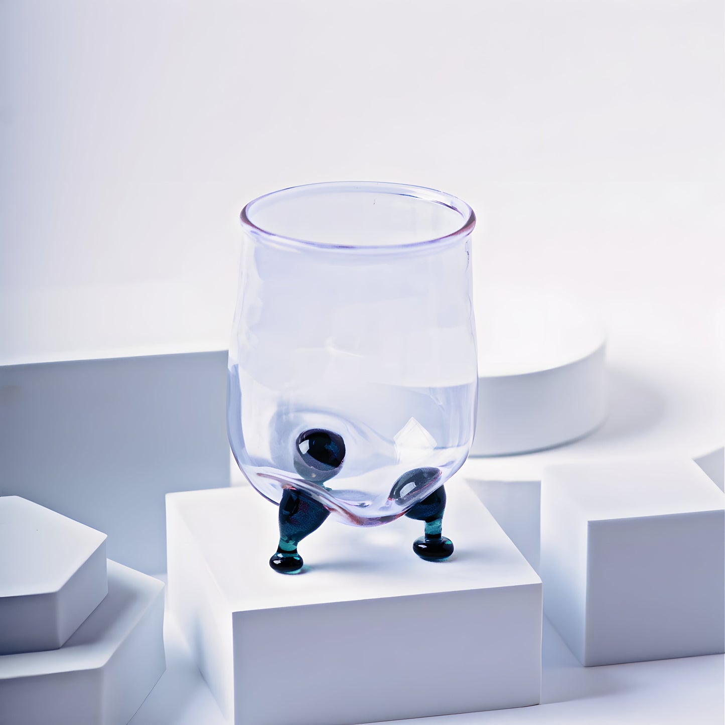 Eye Candy Cocktail Glass with a unique design featuring playful black accents and a modern aesthetic, perfect for stylish drinkware.